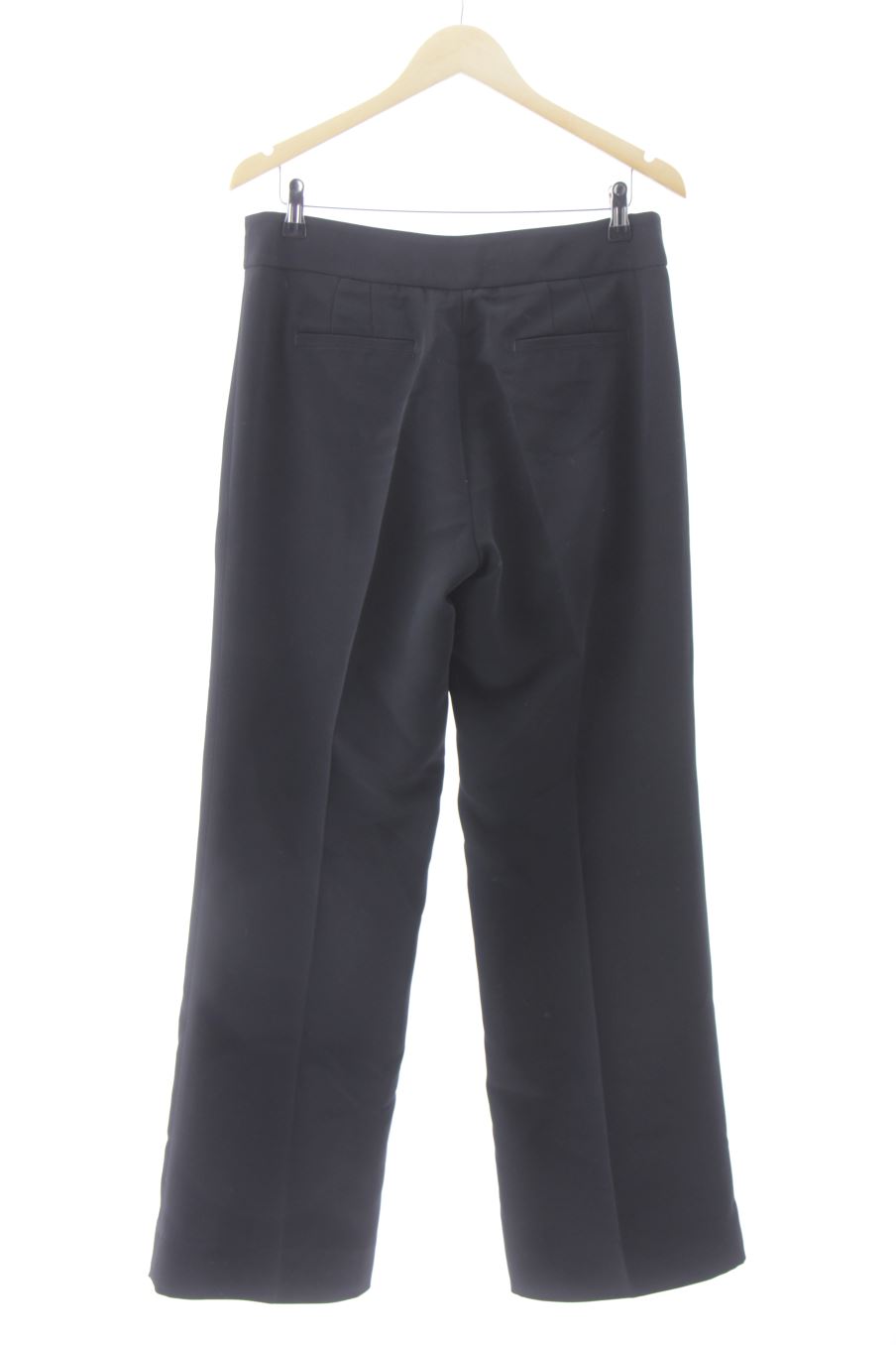 Pantalón de Zara de la talla 42, de color negro