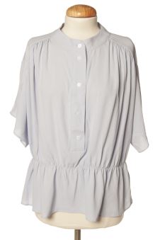 Kurzärmelige Bluse L H&M