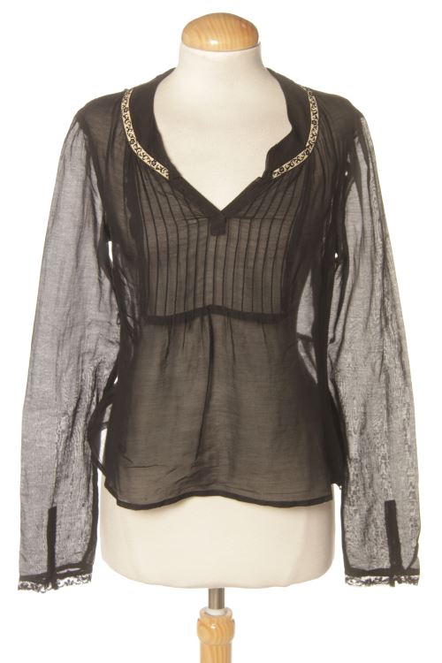 Blusa a maniche lunghe