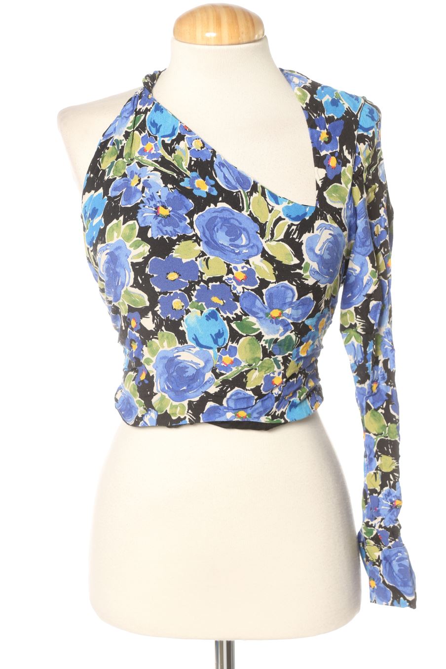 Blouse à manches longues Zara de la taille S, de couleur fleurs