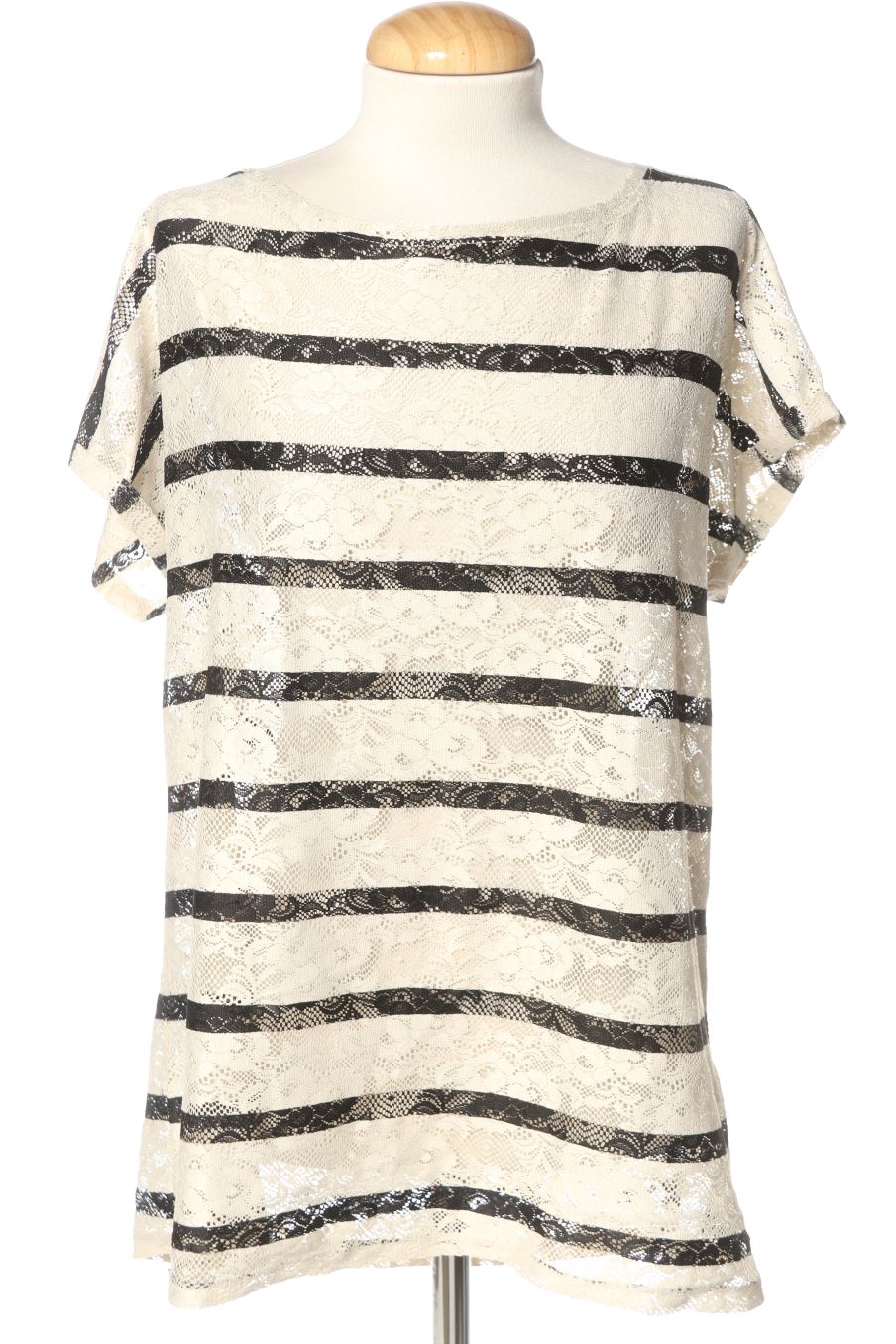 Kurzärmelige Bluse von Esprit Größe XXL, Farbe Gestreift, für