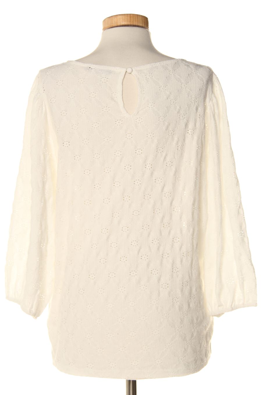 Blouse à manches longues Bréal Collection de la taille M, de couleur blanc