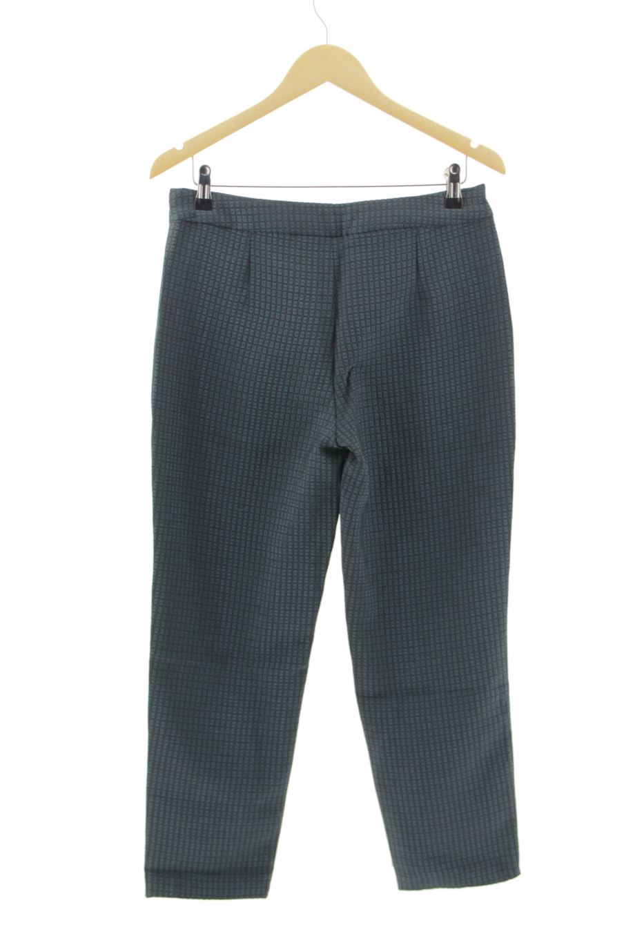 Pantalón de Mango de la talla 40, de color verde