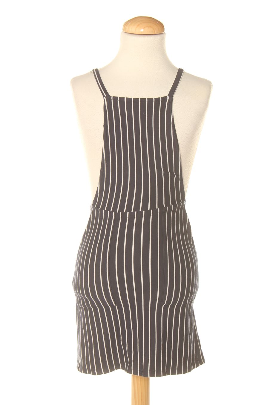 Vestido casual de Bershka de la talla XS, de color rayas