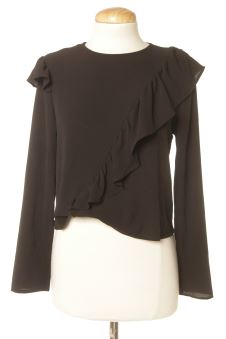 Blusa a maniche lunghe XS Bershka, foto 1 di 2
