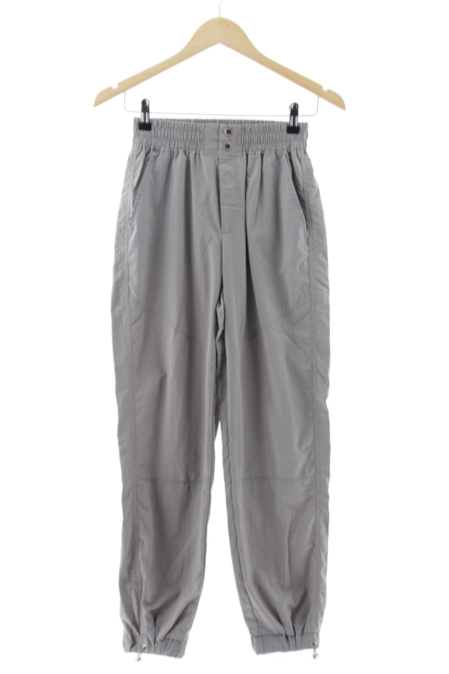 Pantalon Casual Bershka de la taille S, de couleur gris