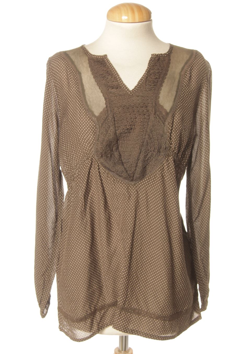 Blouse à manches longues indiwoman de la taille M, de couleur imprimés