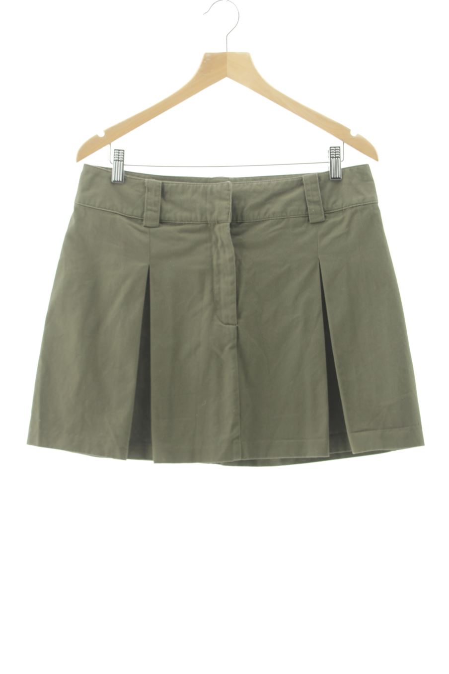 Jupe Mango de la taille 42, de couleur vert de denim