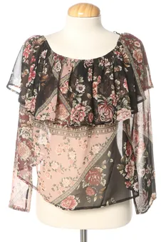 Blusa de manga larga L Stradivarius, foto 1 de 2