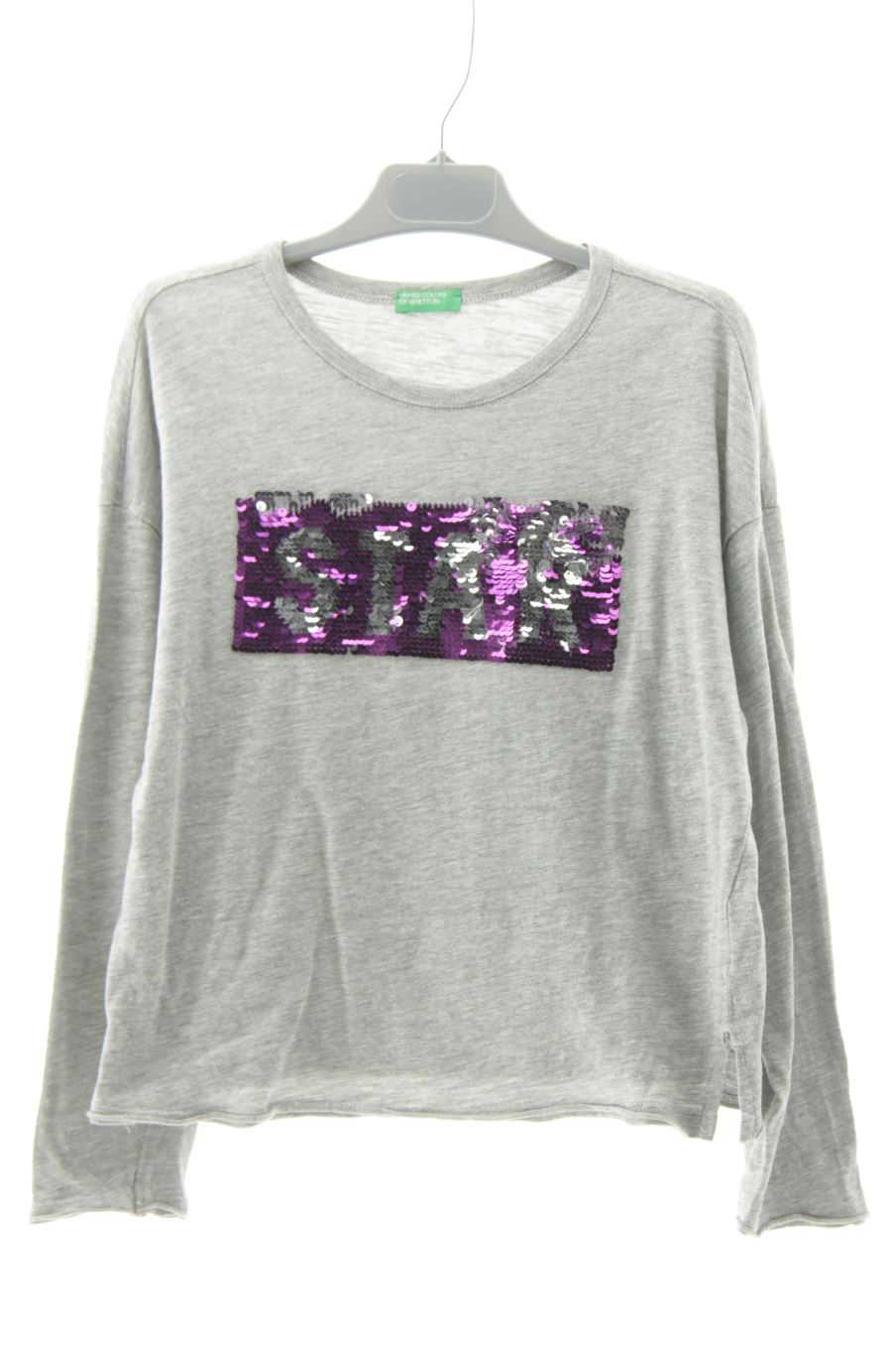 gebraucht Benetton Langärmeliges T-shirt Größe 122