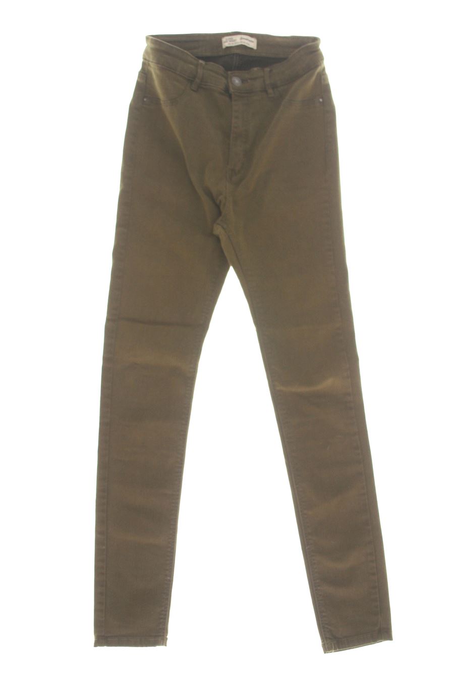 Vaqueros de Stradivarius de la talla 36, de color verde de ropa vaquera