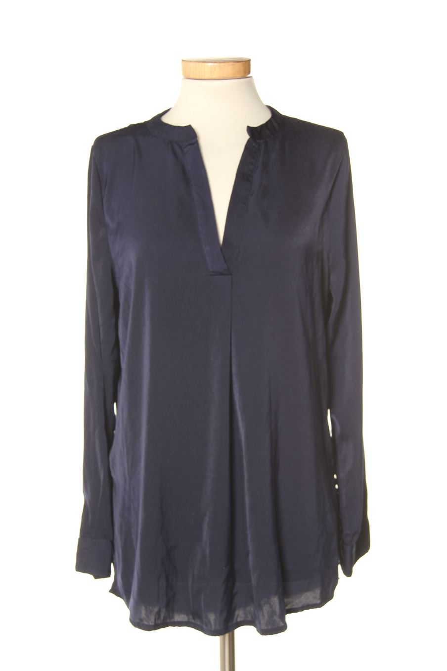 Blouse à manches longues Camaieu de la taille 40, de couleur bleu marine