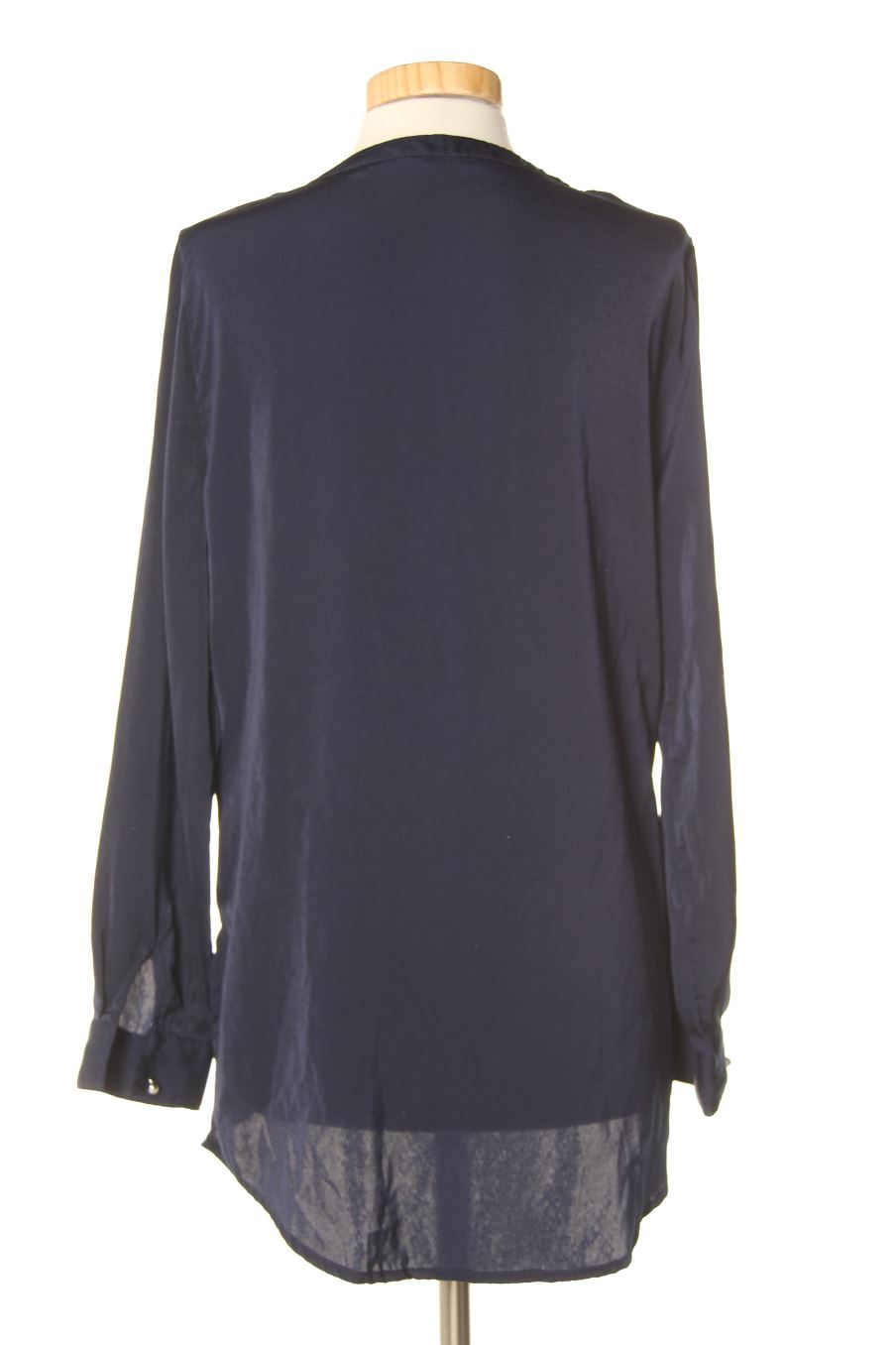 Blouse à manches longues Camaieu de la taille 40, de couleur bleu marine