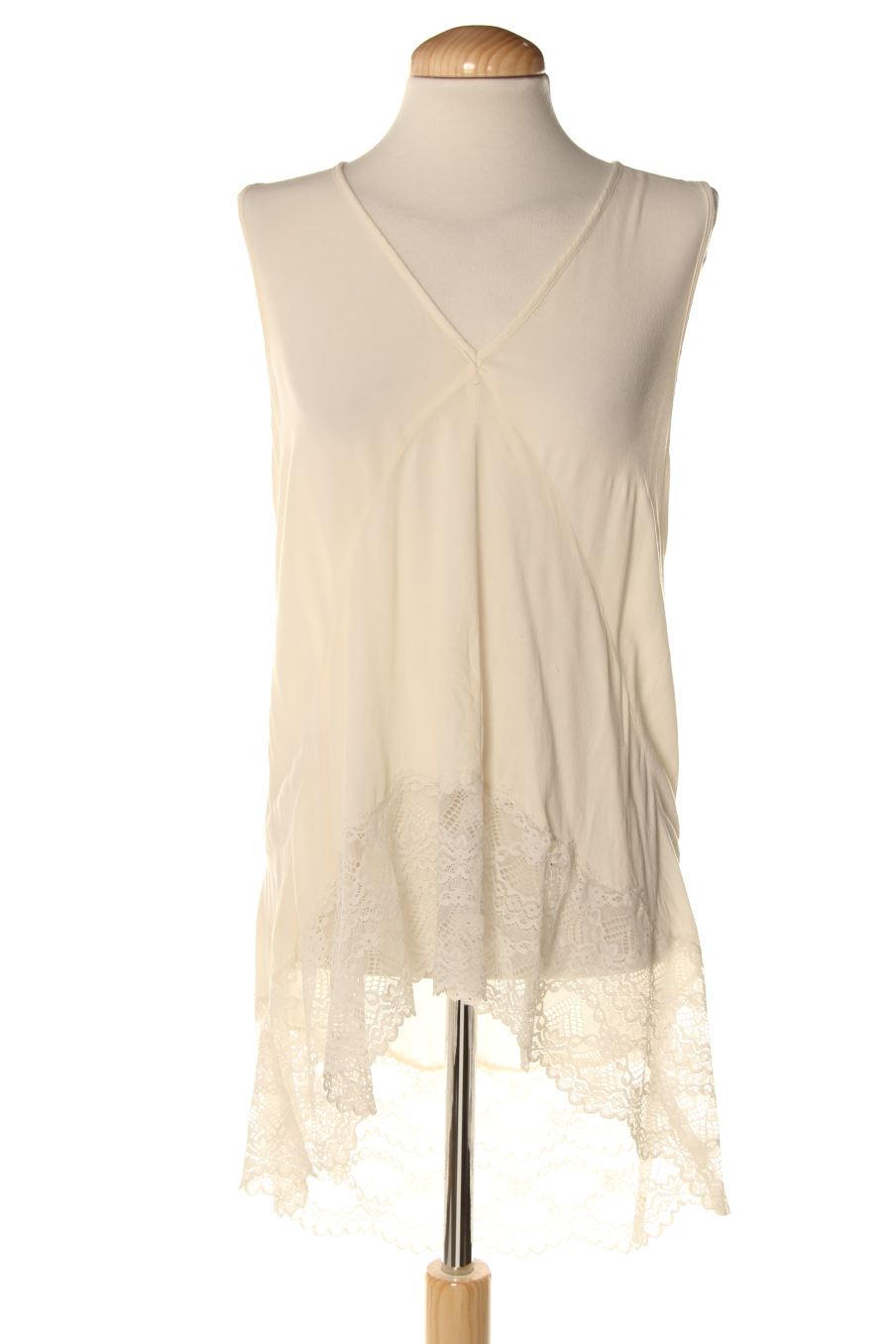 Top Mango de la taille S, de couleur beige