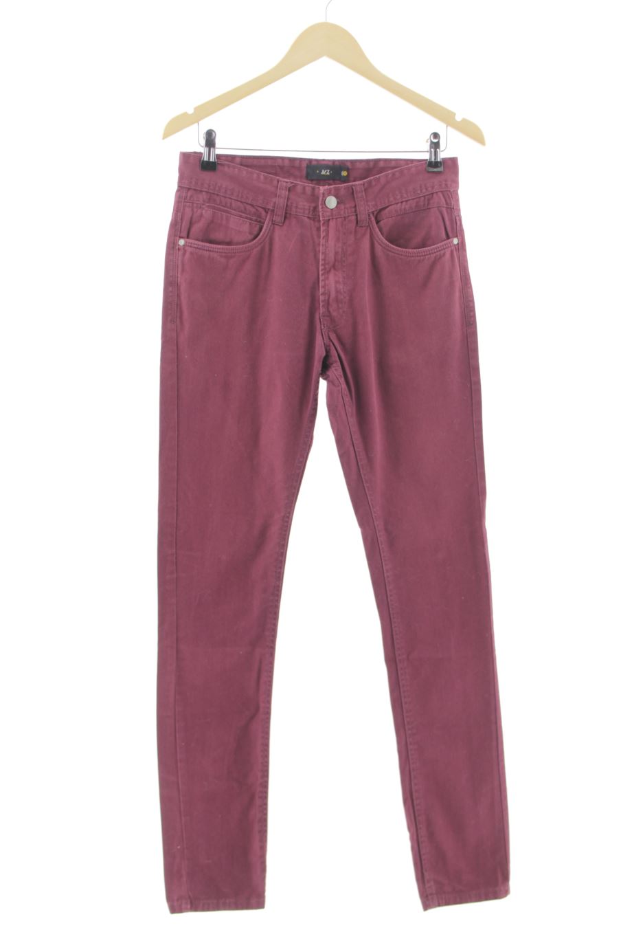 Jeans JVZ de la taille 36, de couleur bordeaux de denim