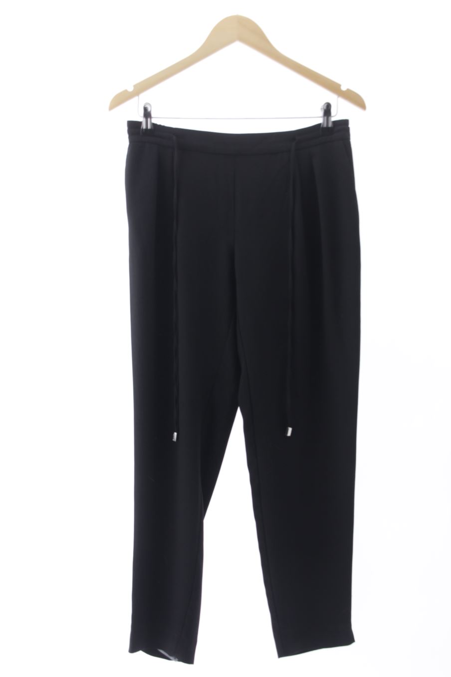 Pantalon Casual Zara de la taille M, de couleur noir