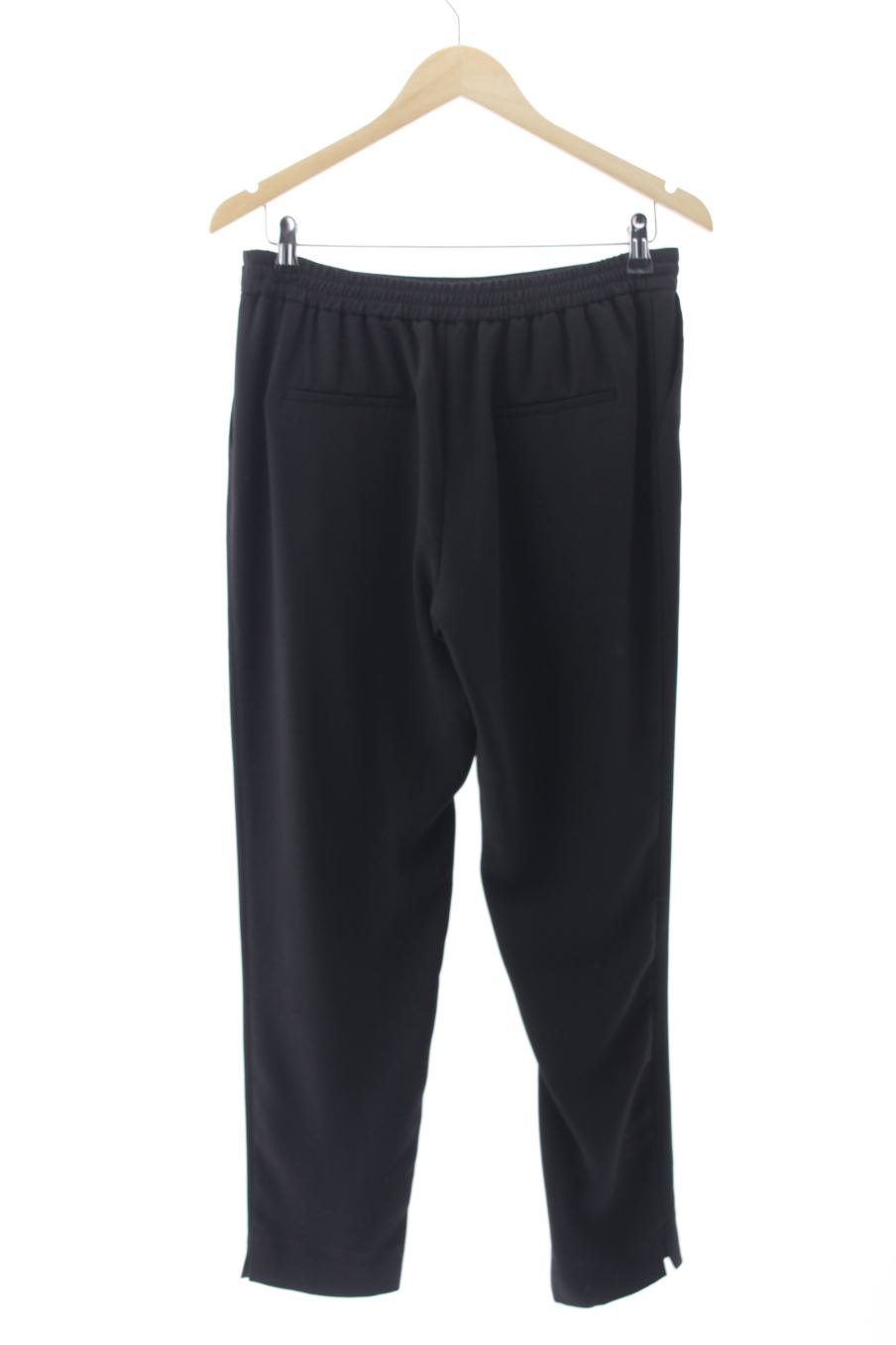 Pantalon Casual Zara de la taille M, de couleur noir