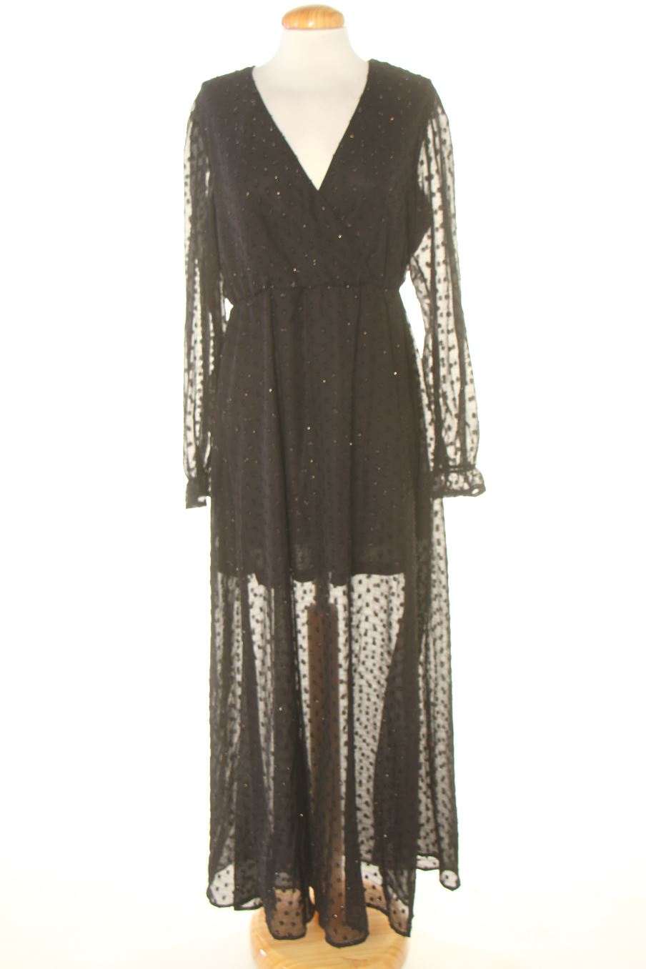 Robe casual Manoukian de la taille 40, de couleur noir