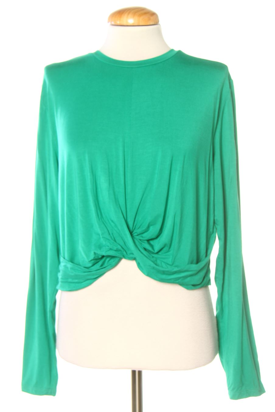 Langärmeliges T-Shirt von H&M Größe XL, Farbe Grün, für