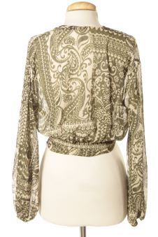 Blouse à manches longues XS Zara