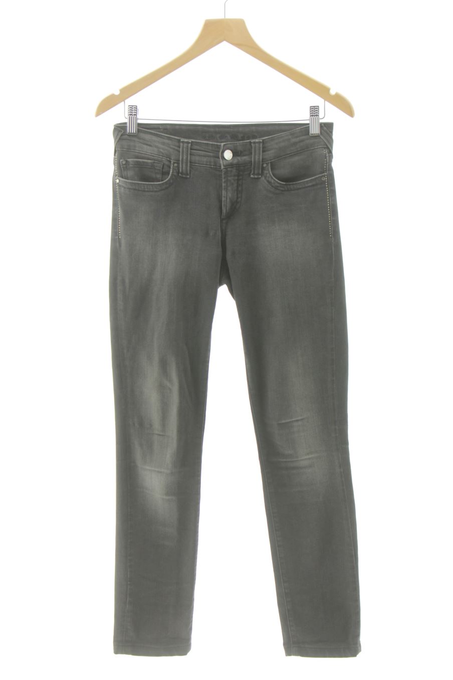 Jeans de S.Q.S de la talla 36, de color nero