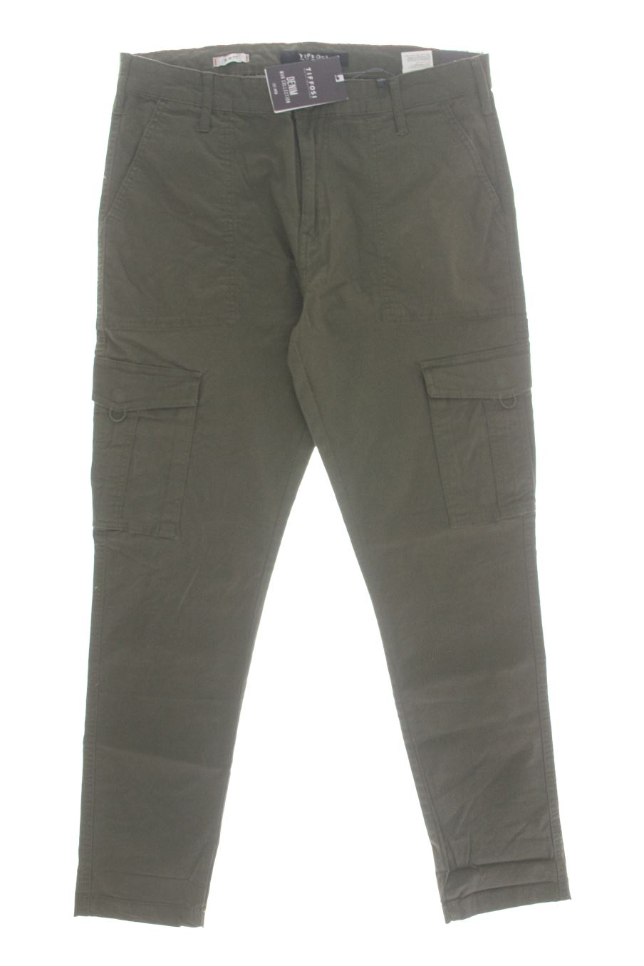 Pantalon Casual Tiffosi de la taille 42, de couleur vert