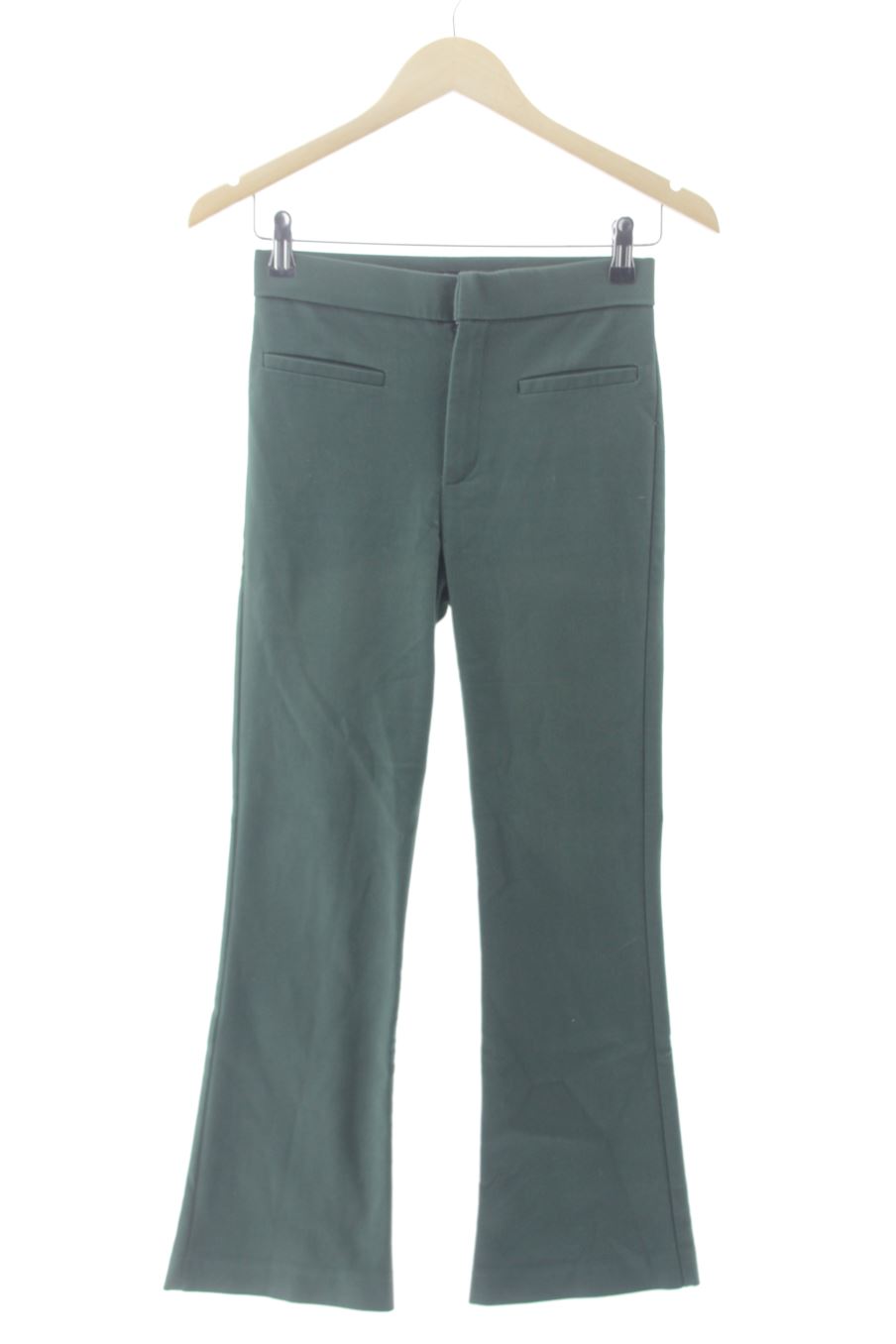 Pantalon Zara de la taille XS, de couleur vert