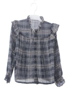 Kurzärmelige Bluse 122 Mango