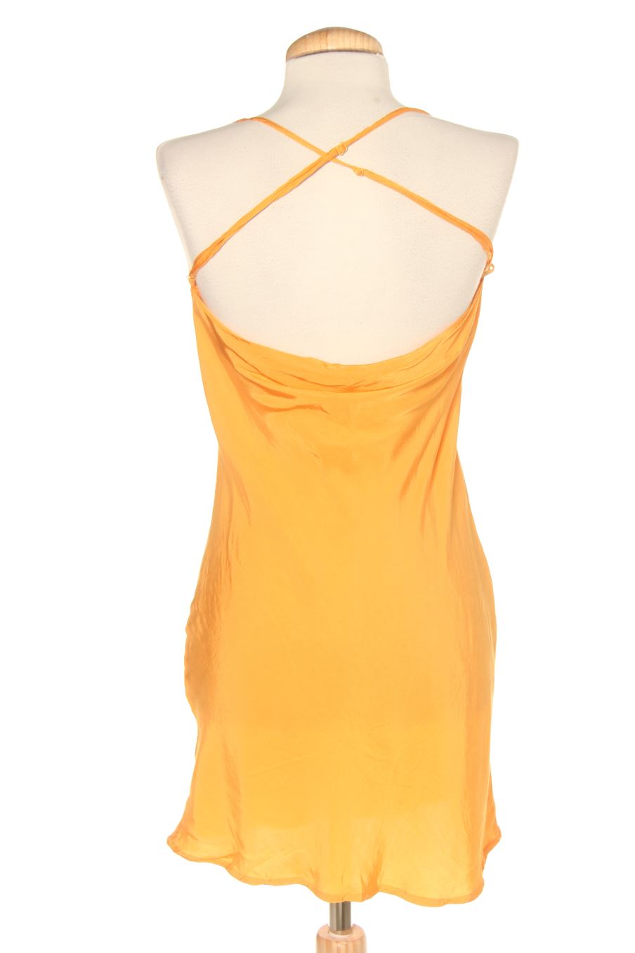 Robe casual H&M de la taille XS, de couleur orange