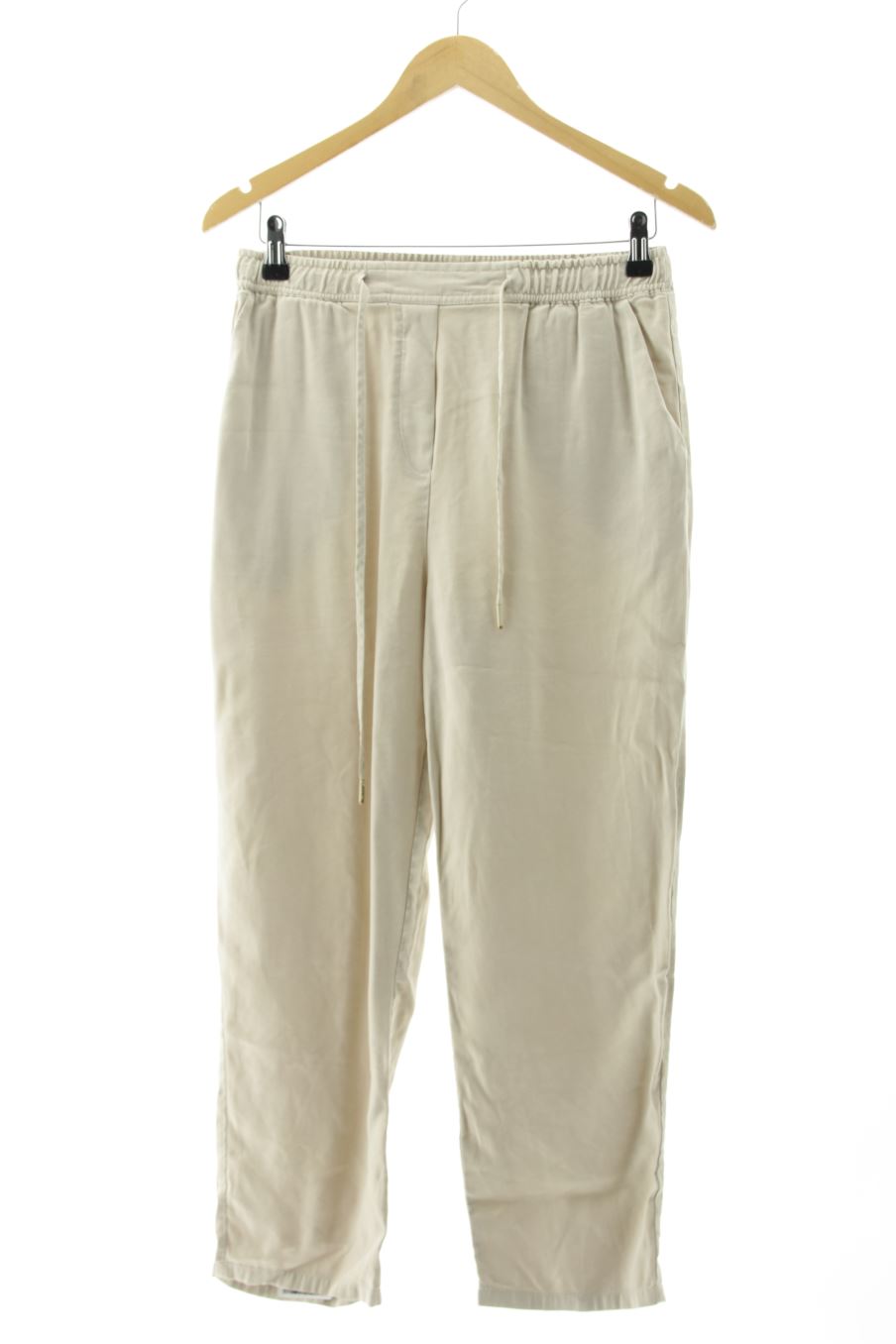 Pantalon Mango de la taille S, de couleur beige