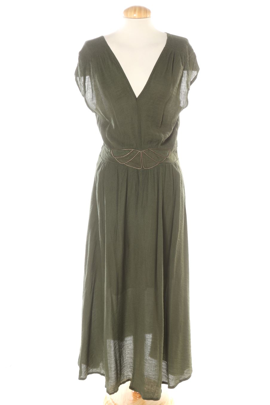 Robe casual Louizon de la taille M, de couleur vert
