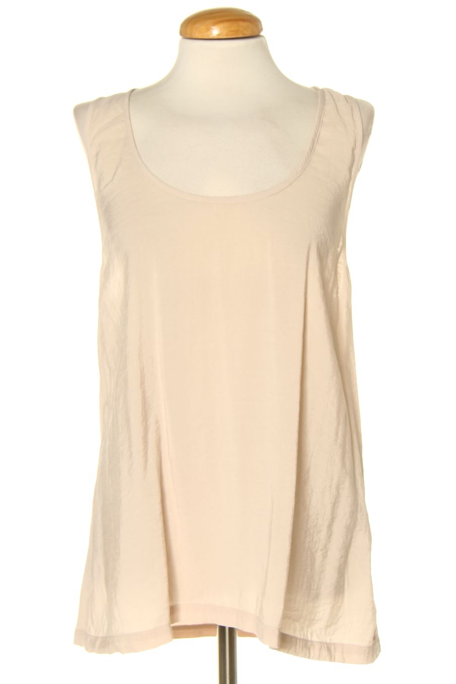 Débardeur Massimo Dutti de la taille M, de couleur beige
