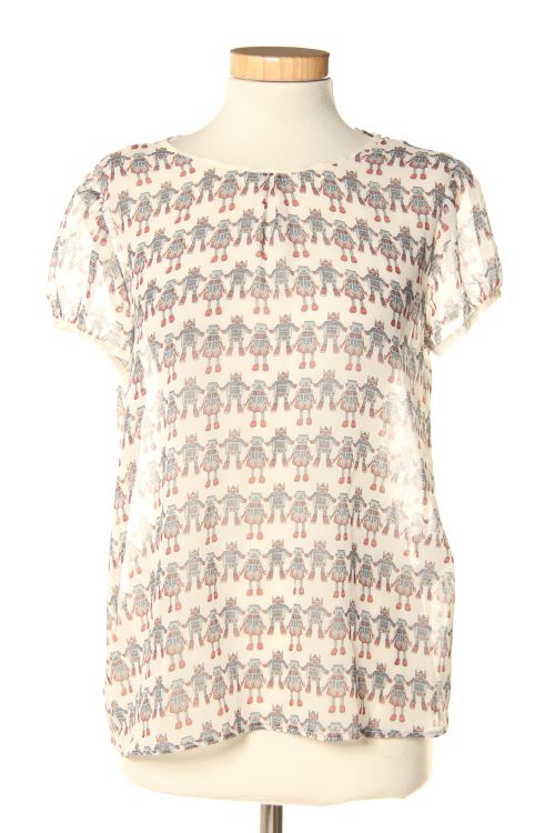 Blusa de manga corta