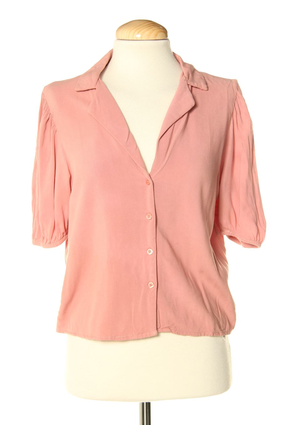 Chemise Pull & Bear de la taille S, de couleur rose
