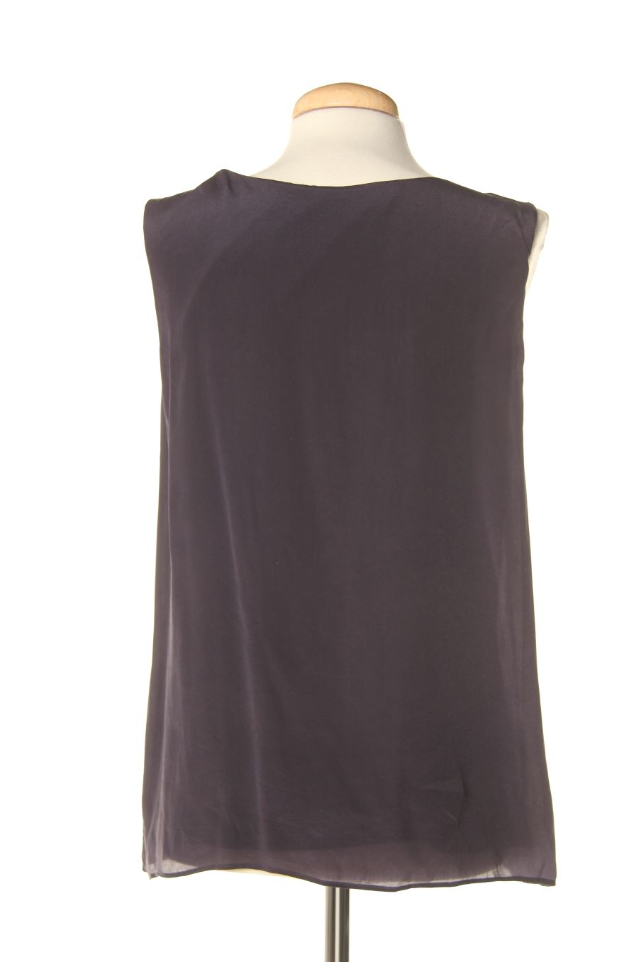 Top de Massimo Dutti de la talla M, de color azul marino
