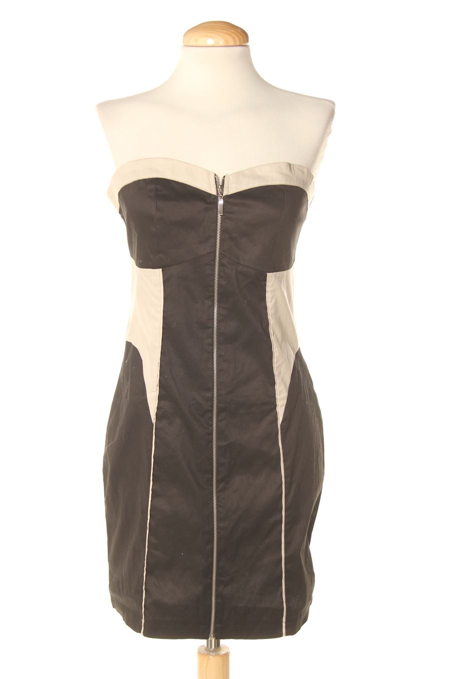 Vestido casual de Spring Summer de la talla L, de color negro