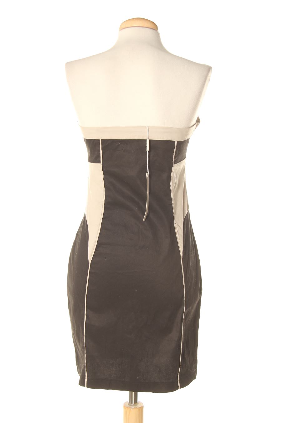 Vestido casual de Spring Summer de la talla L, de color negro