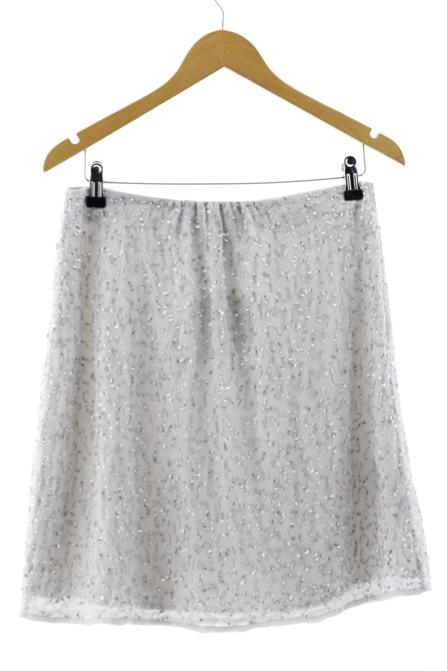 Jupe Amitié de la taille 42, de couleur gris