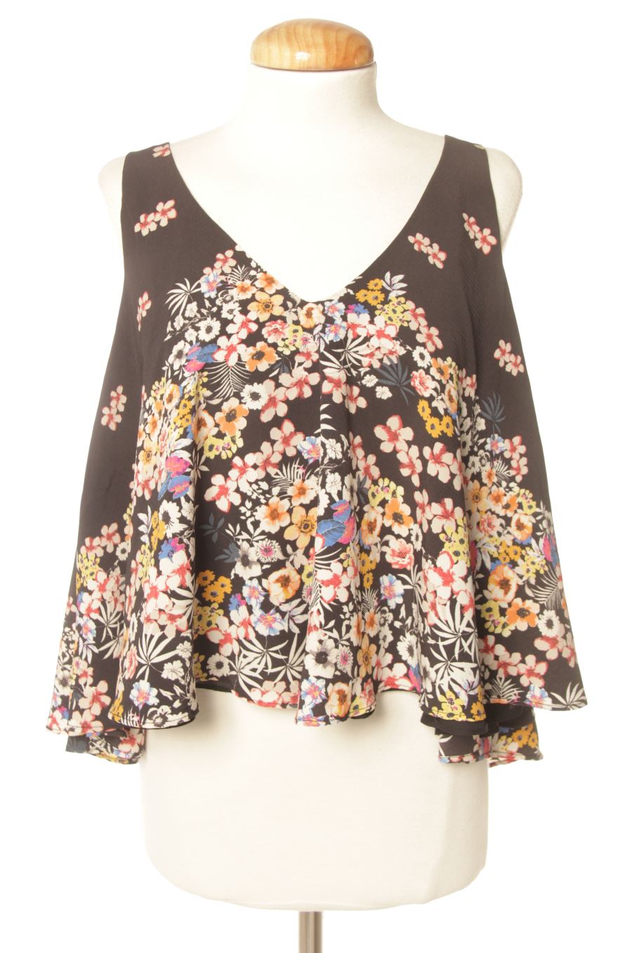 Top de Zara de la talla XS, de color estampado
