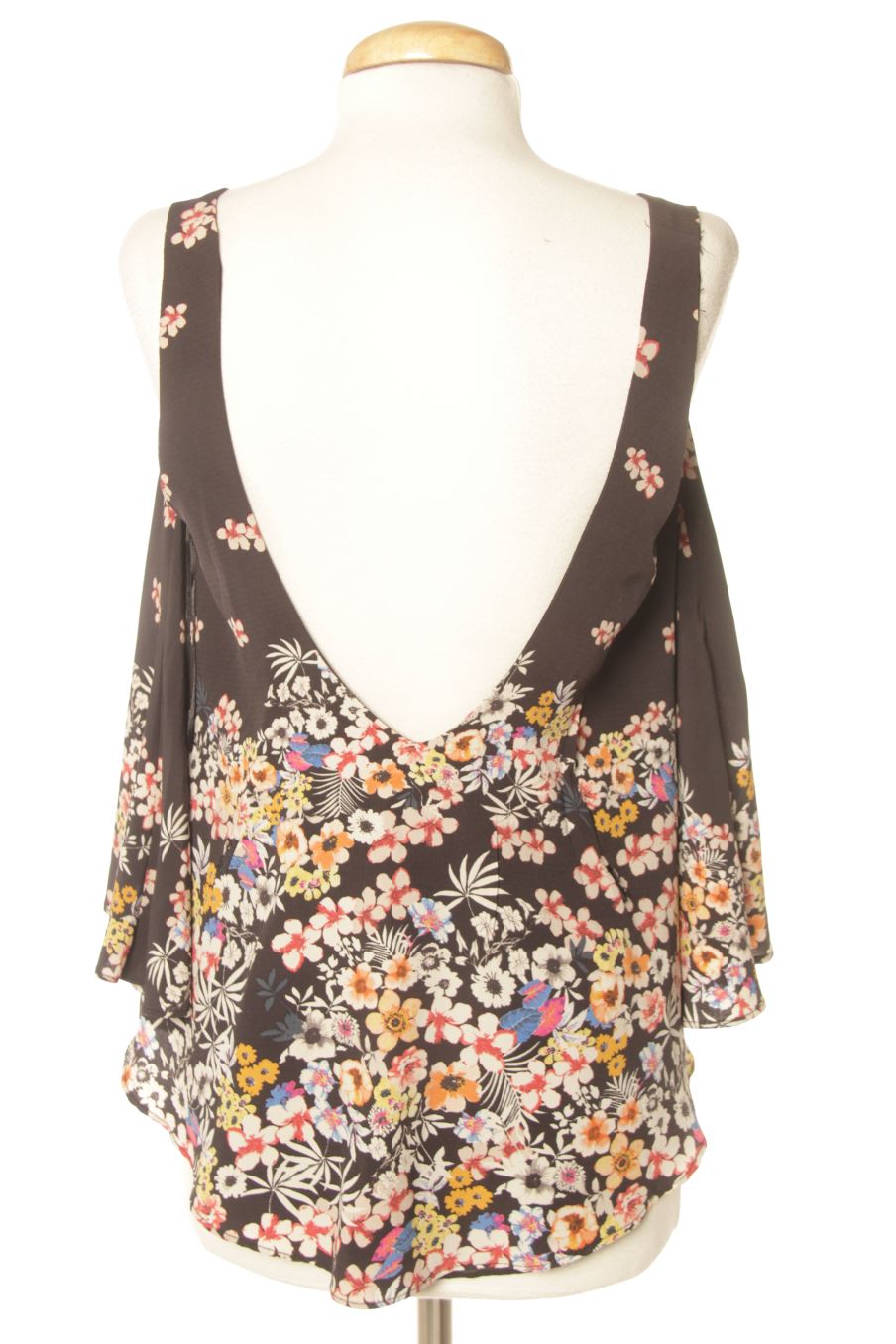 Top de Zara de la talla XS, de color estampado