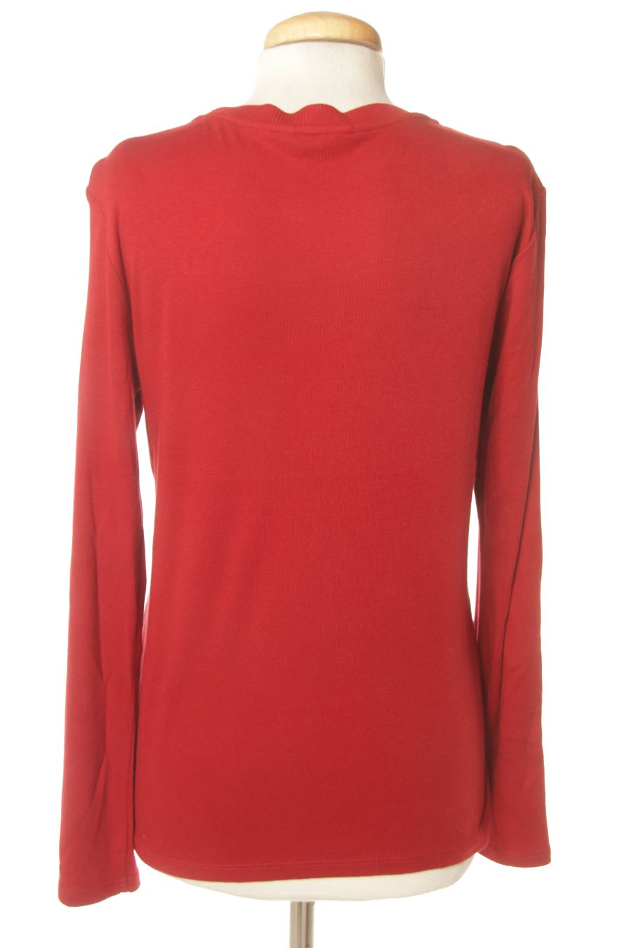 Jersey de Massimo Dutti de la talla S, de color burdeos