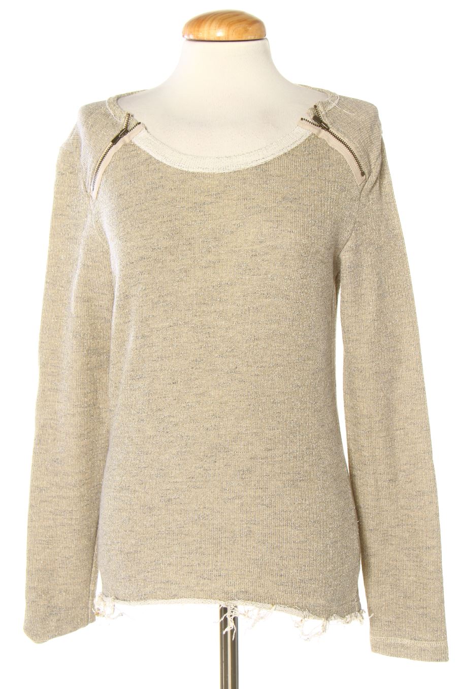 Pull Ikks de la taille 34, de couleur beige