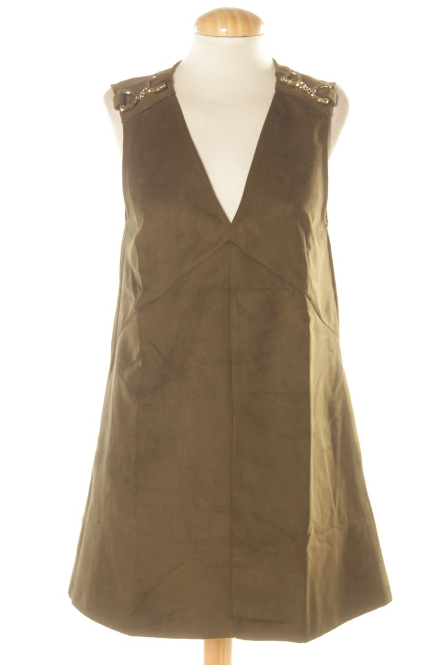 Robe casual H&M de la taille XS, de couleur vert