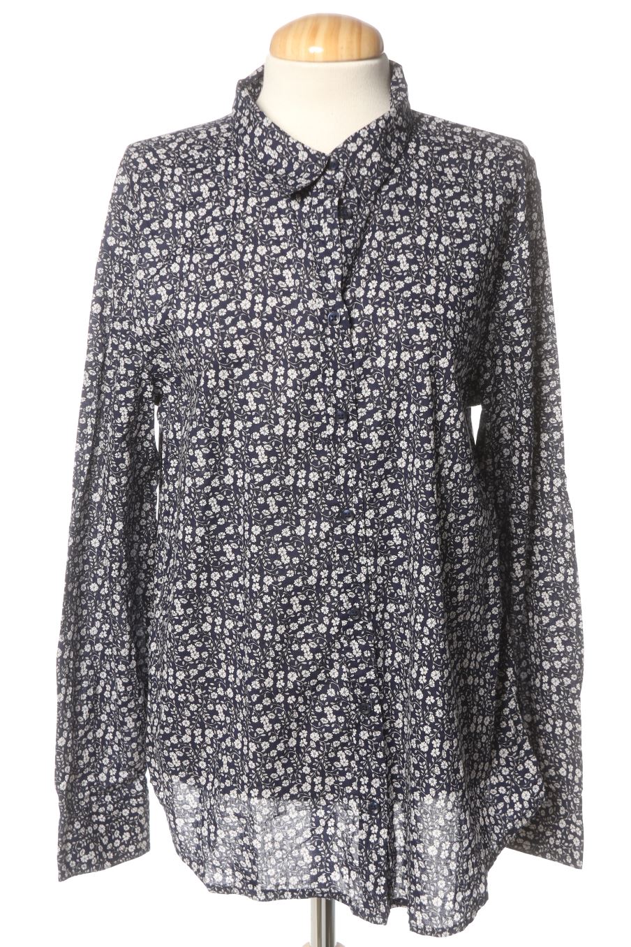 Camicia de Benetton de la talla L, de color blu oltremare