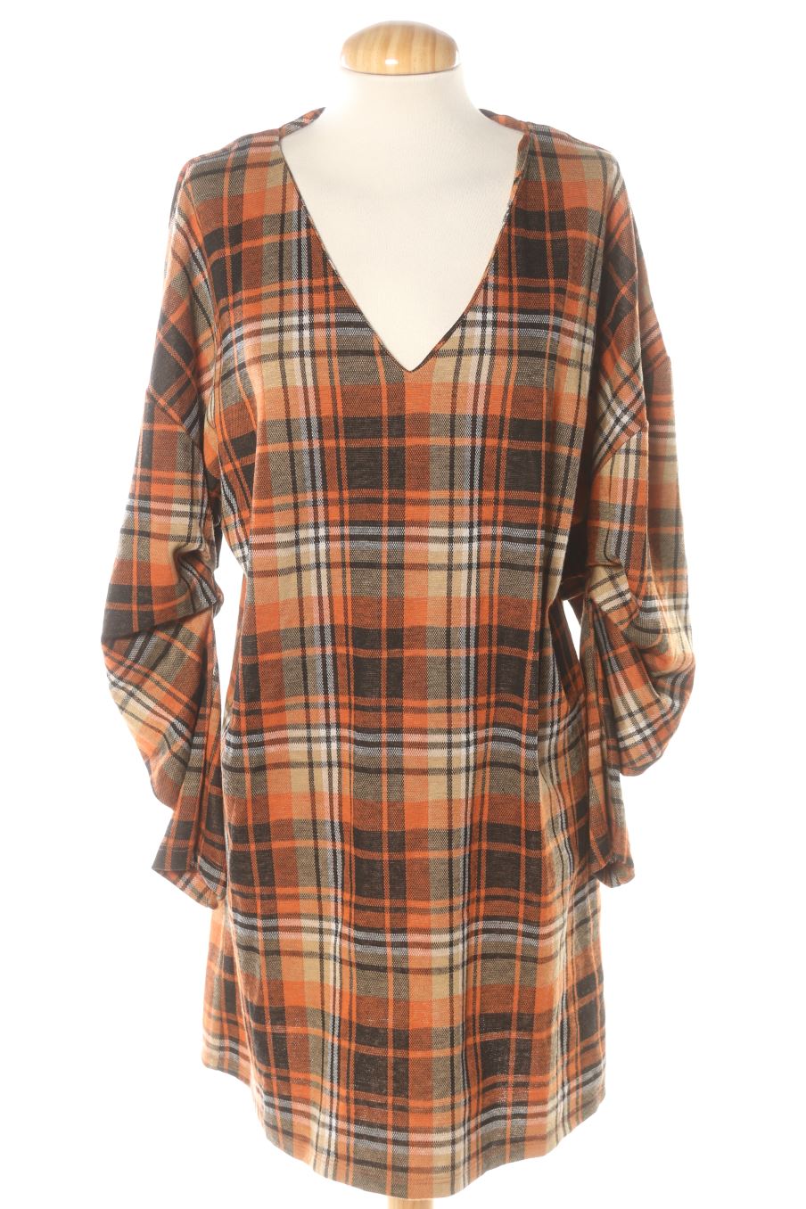 Vestido casual de Zara de la talla M, de color cuadros