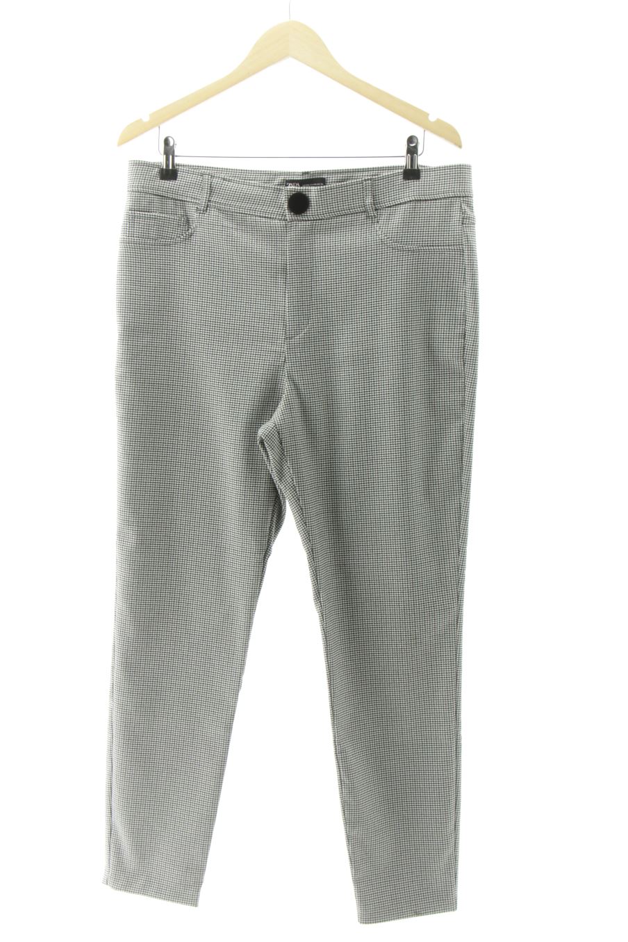 Pantaloni casual de Zara de la talla XXL, de color quadri