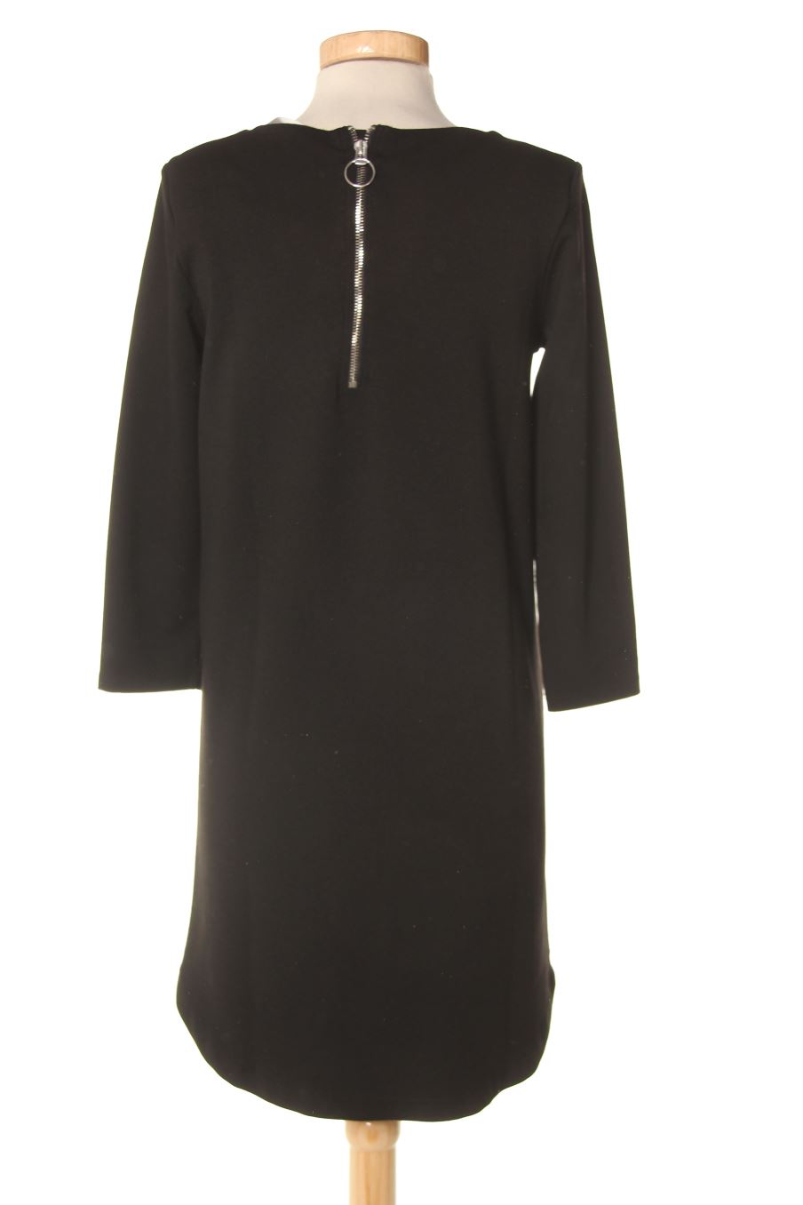 Vestido casual de Mango de la talla S, de color negro