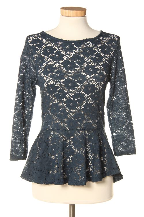 Blusa a maniche lunghe
