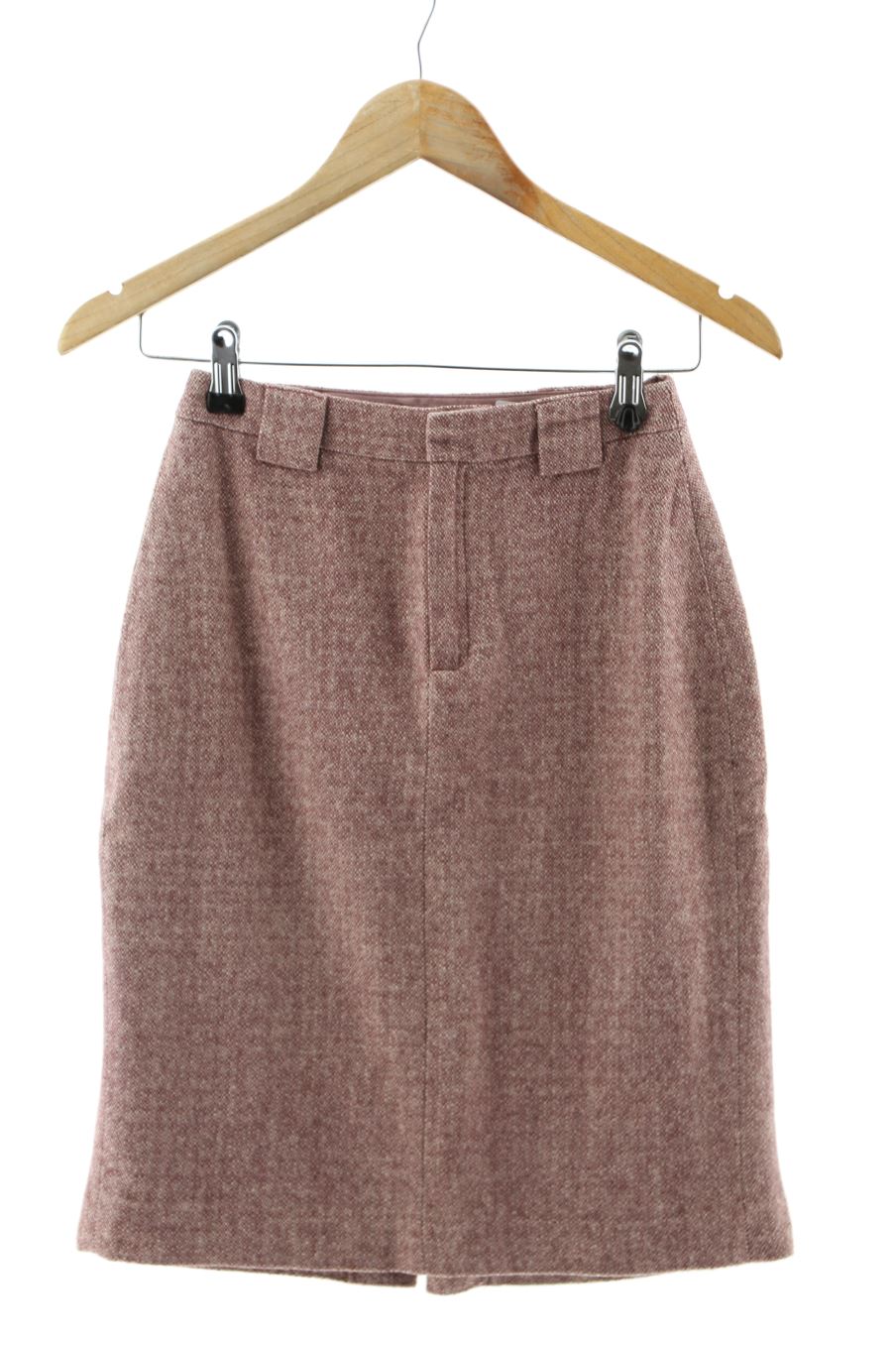 Gonne de Zara de la talla XS, de color marrone