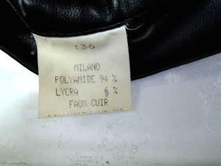 Jupe Milano de la taille 36, de couleur noir de synthétique